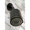 Kingston Brass Tub and Shower Faucet, Matte Black, Wall Mount KBX8140EFL - alternate 3